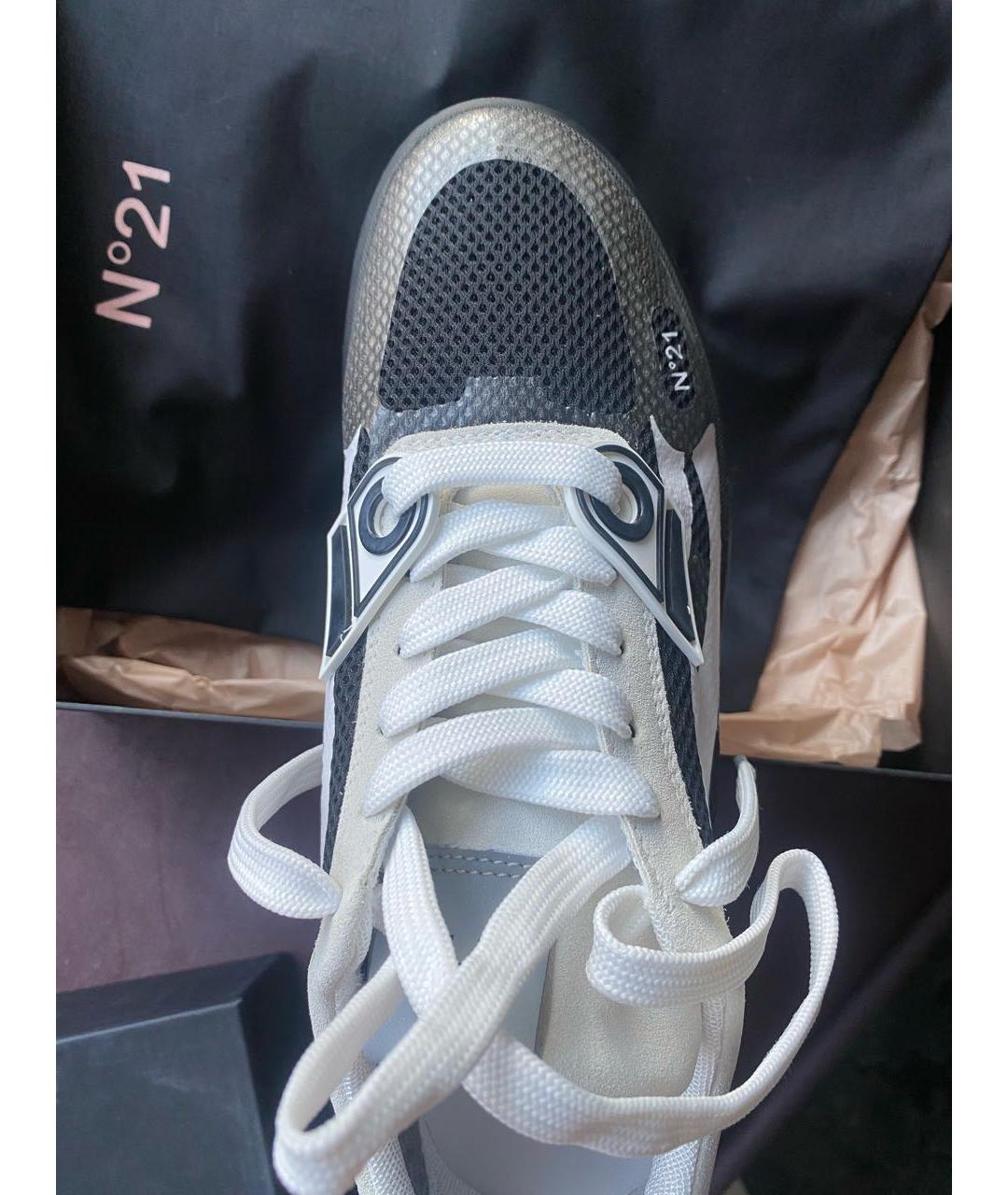 NO. 21 Белые кроссовки, фото 5