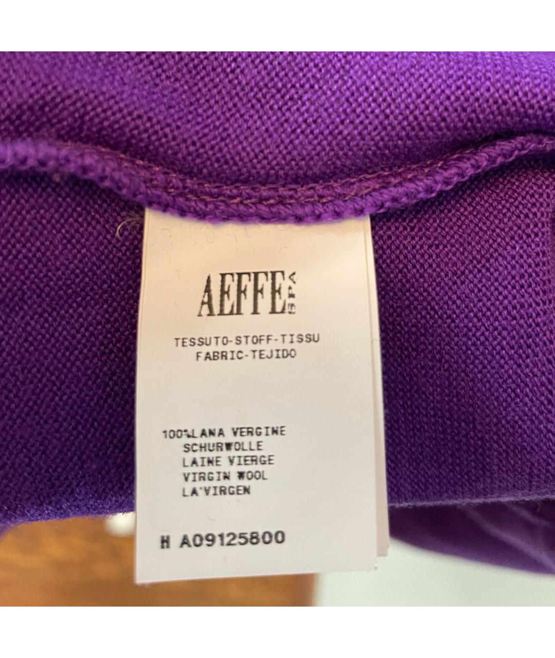 BOUTIQUE MOSCHINO Фиолетовый шерстяной джемпер / свитер, фото 6