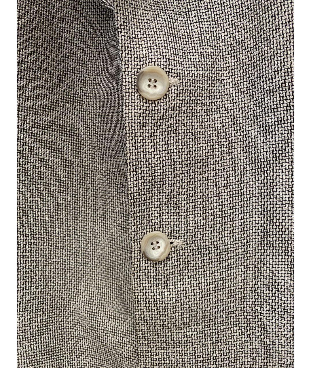 KARL LAGERFELD Серый шелковый пиджак, фото 7