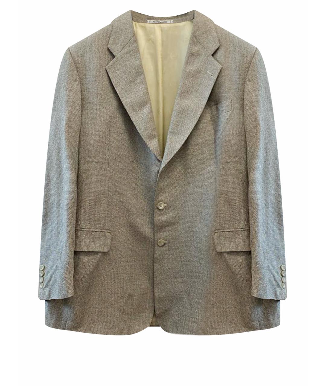 KARL LAGERFELD Серый шелковый пиджак, фото 1