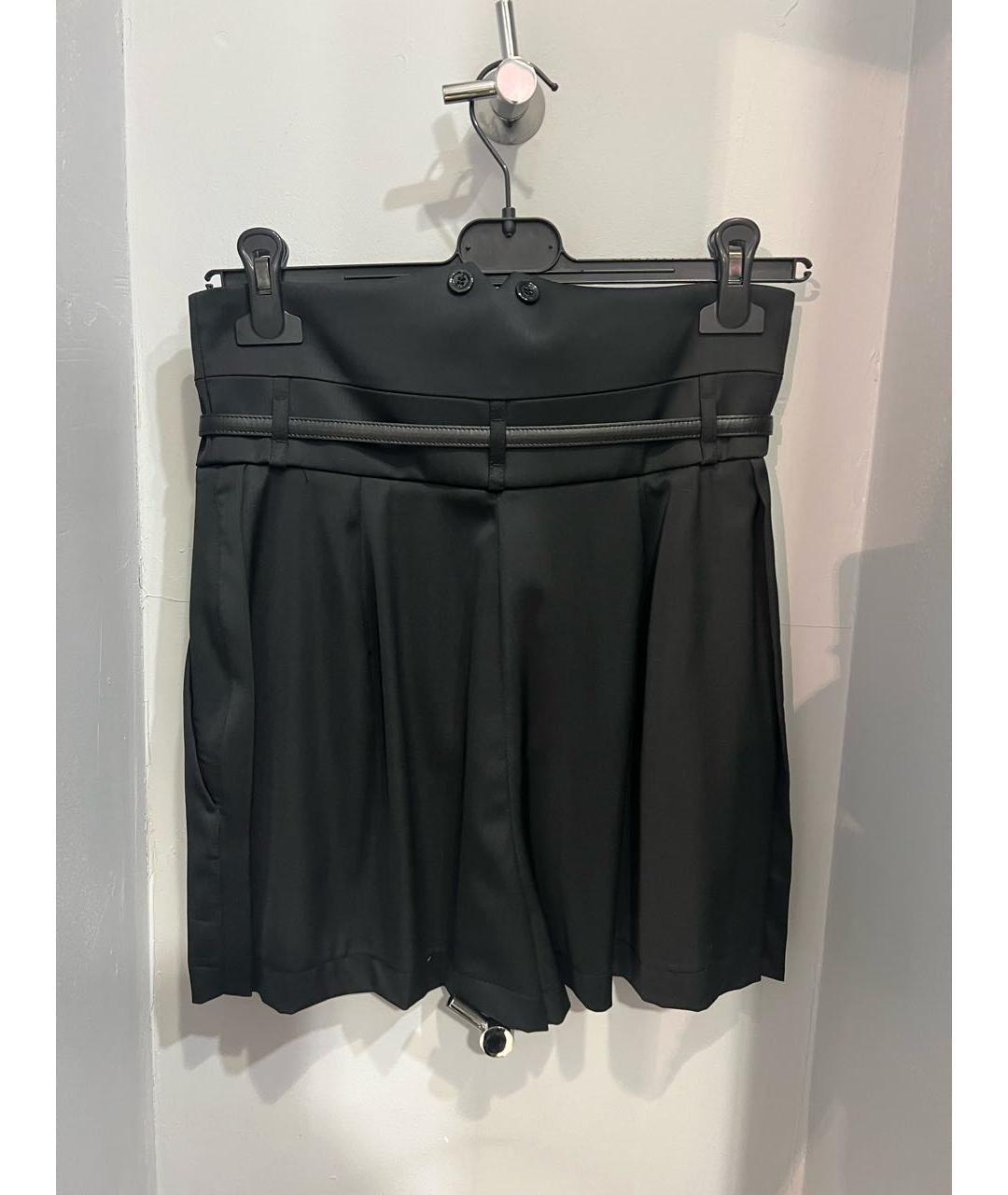 ELISABETTA FRANCHI Черные шорты, фото 2