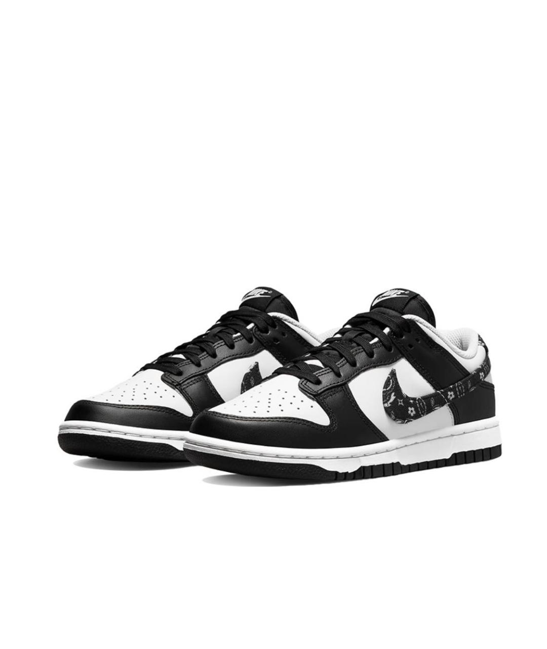 NIKE Черные кожаные кроссовки, фото 3