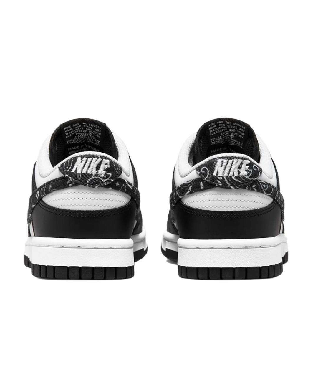 NIKE Черные кожаные кроссовки, фото 4