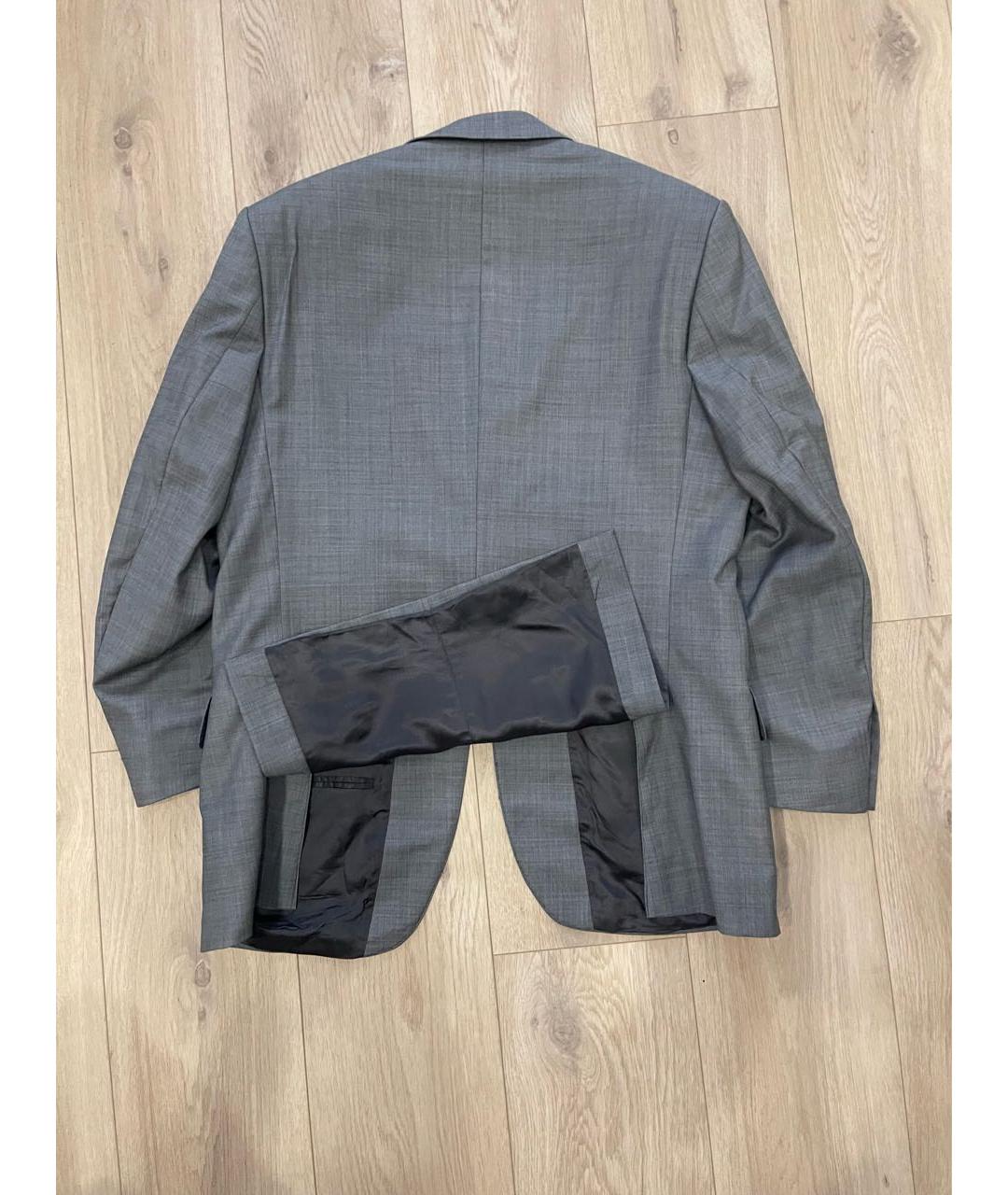 CERRUTI 1881 Серый шерстяной пиджак, фото 7
