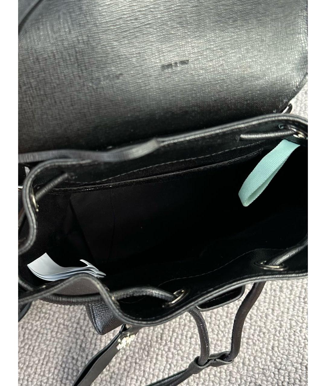 OFF-WHITE Черный рюкзак из искусственной кожи, фото 4