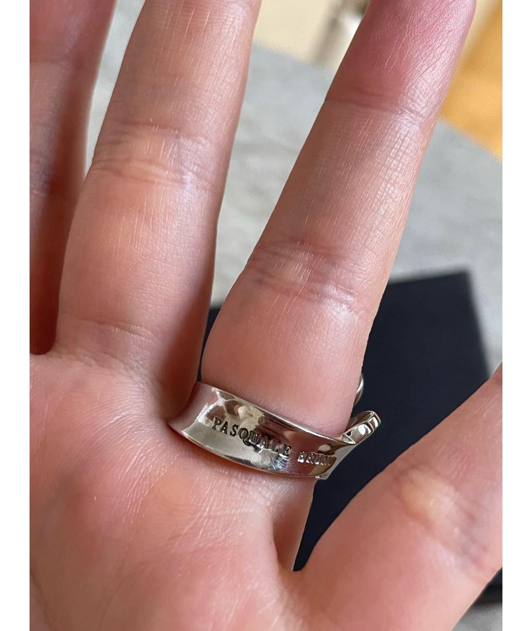 PASQUALE BRUNI Серебряное кольцо из белого золота, фото 5