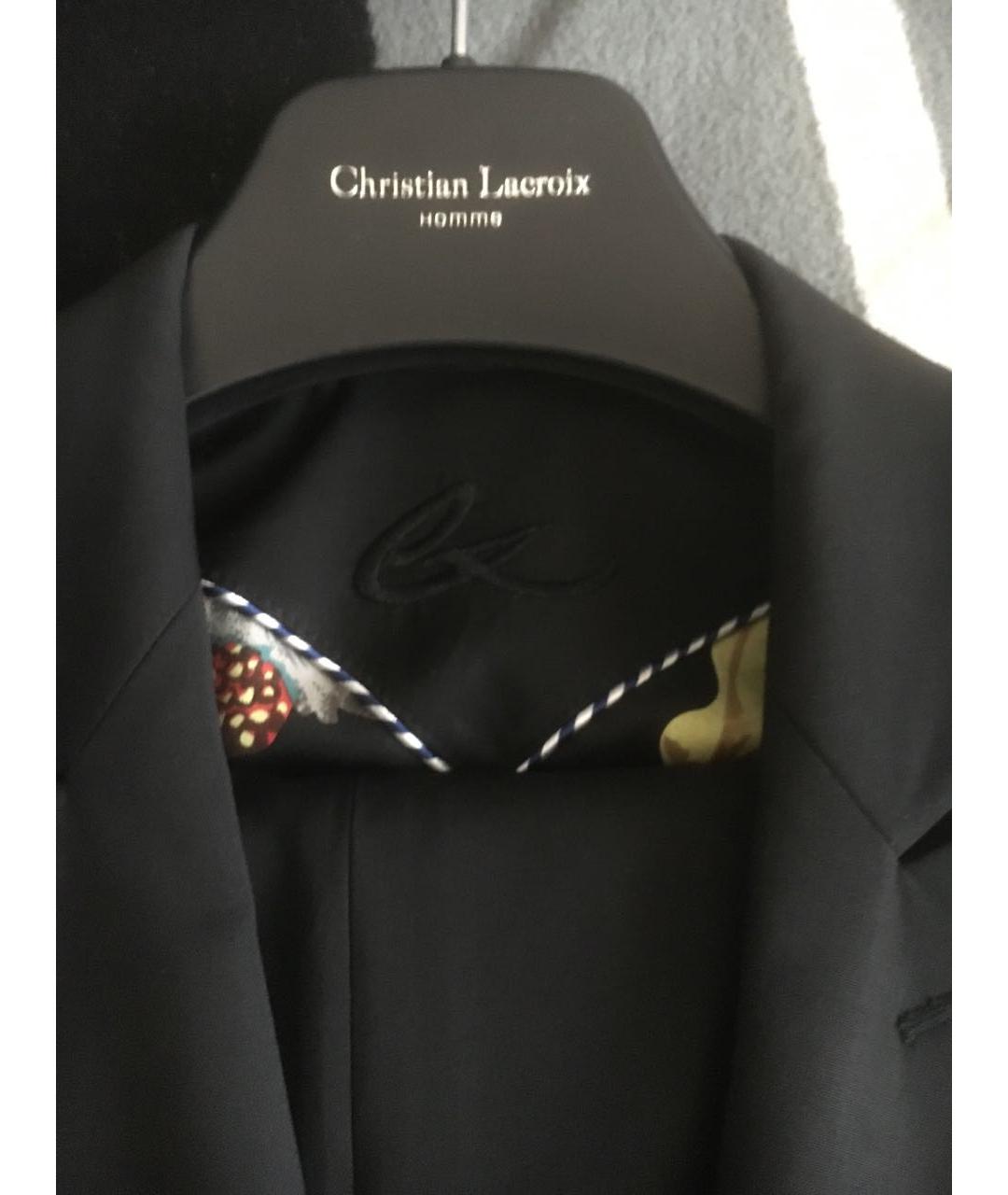 CHRISTIAN LACROIX Черный классический костюм, фото 7