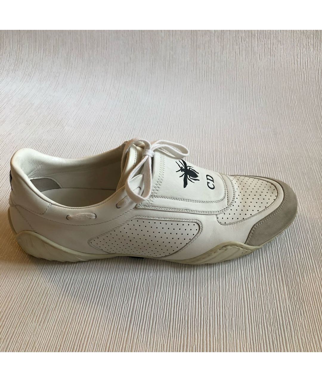 CHRISTIAN DIOR PRE-OWNED Белые кожаные кроссовки, фото 6