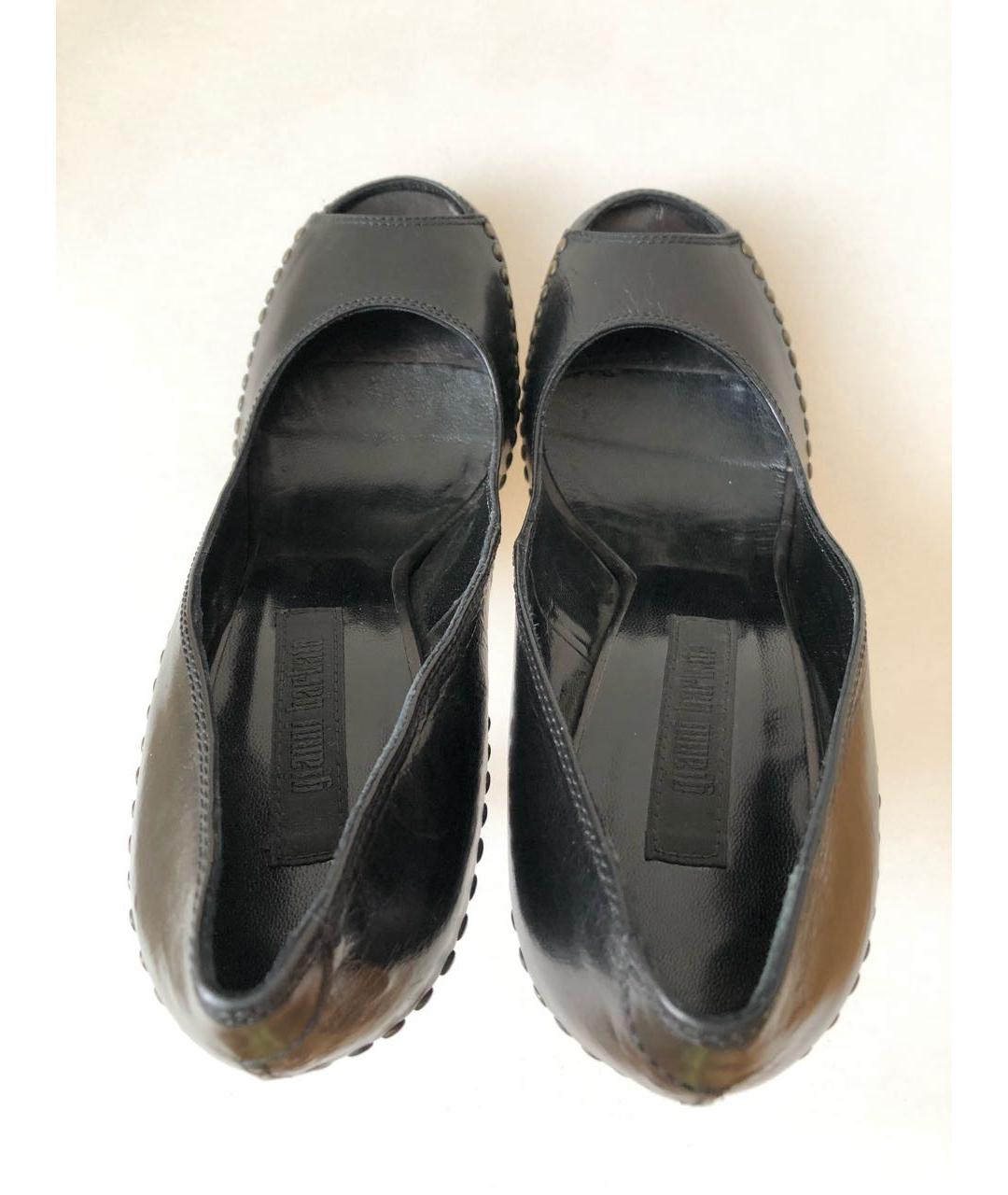 GIANNI BARBATO Черные кожаные туфли, фото 3
