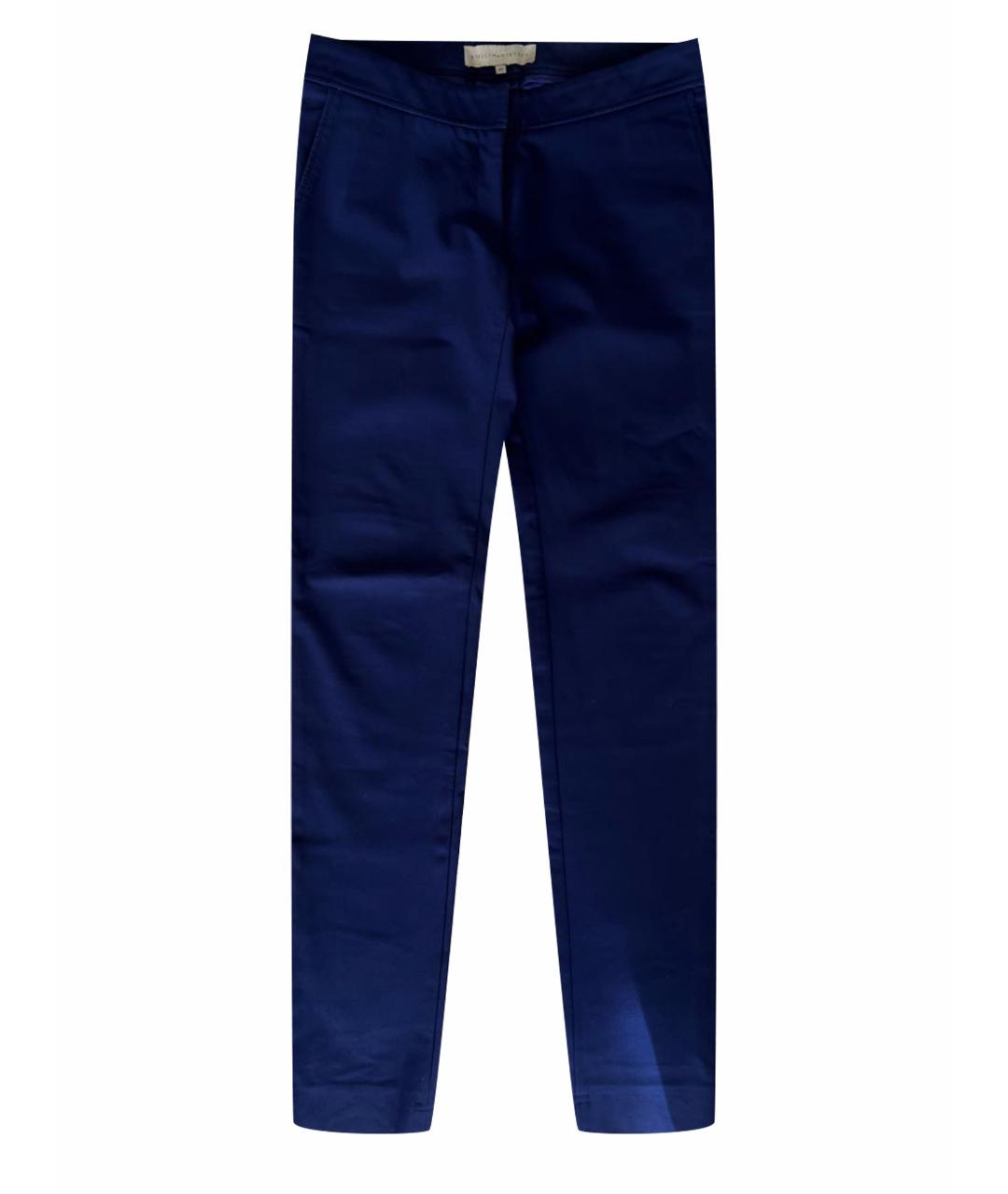 STELLA MCCARTNEY Синие брюки узкие, фото 1