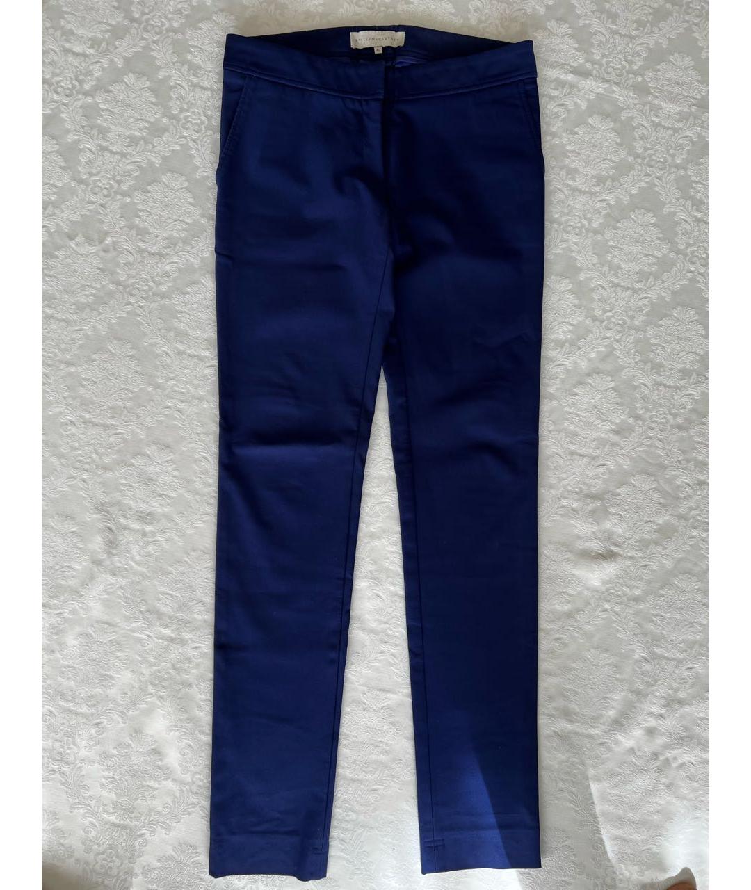 STELLA MCCARTNEY Синие брюки узкие, фото 6