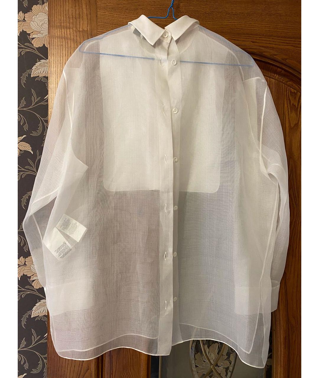 FENDI Белая шелковая рубашка, фото 2