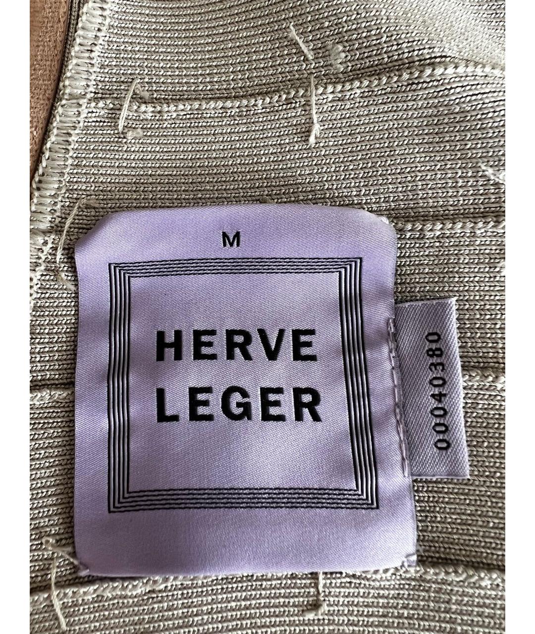 HERVE LEGER Коктейльное платье, фото 3