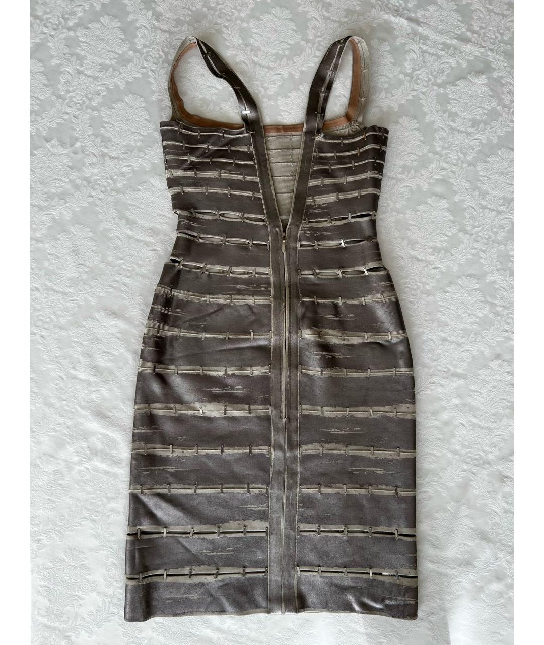 HERVE LEGER Коктейльное платье, фото 2