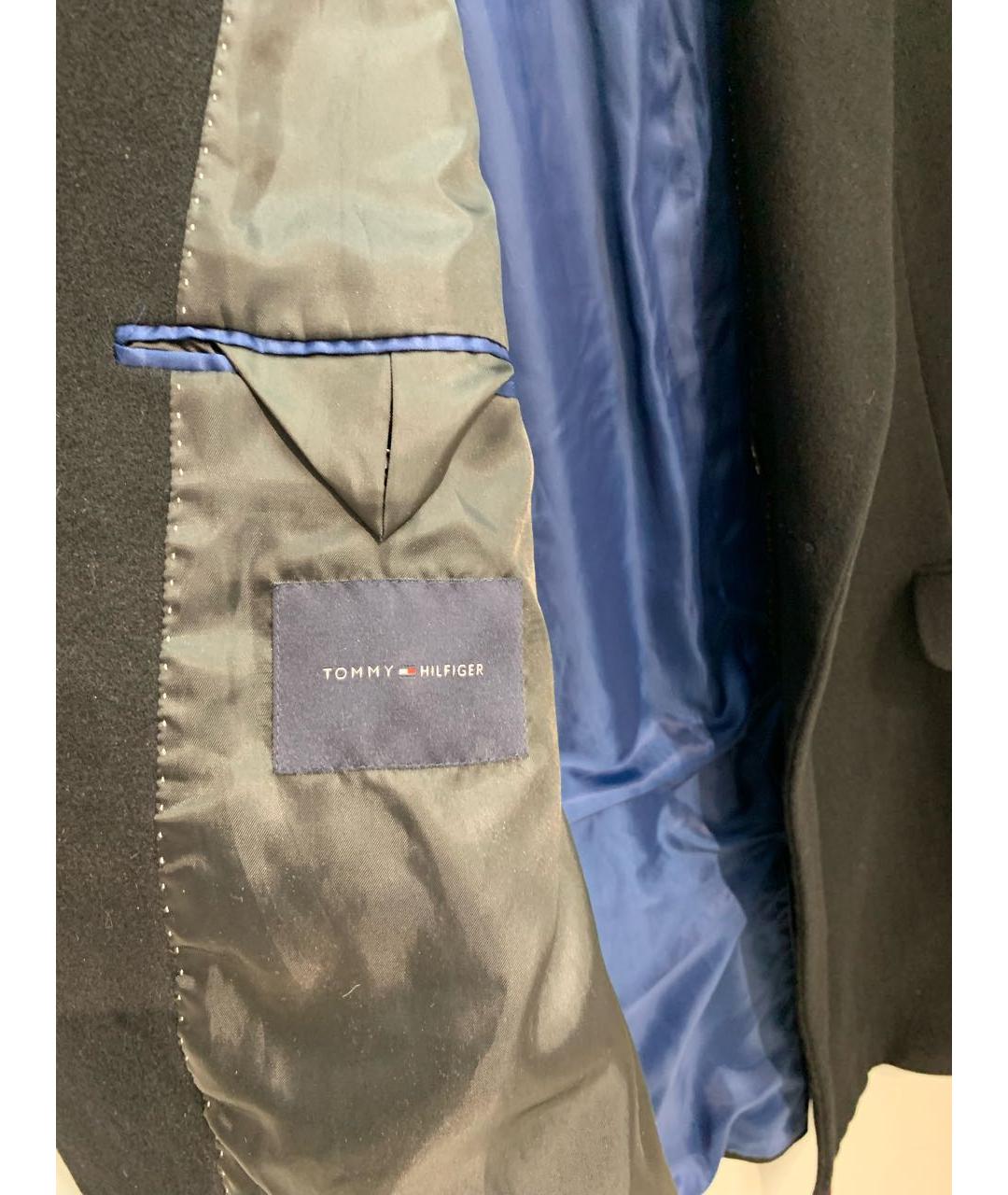 TOMMY HILFIGER Черное пальто, фото 6