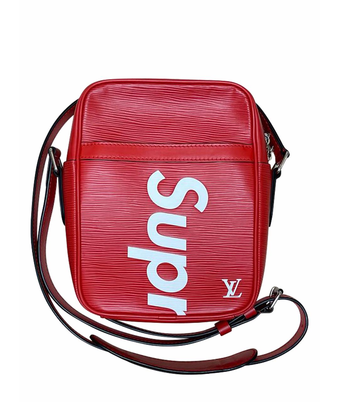 LOUIS VUITTON Красная сумка через плечо, фото 1