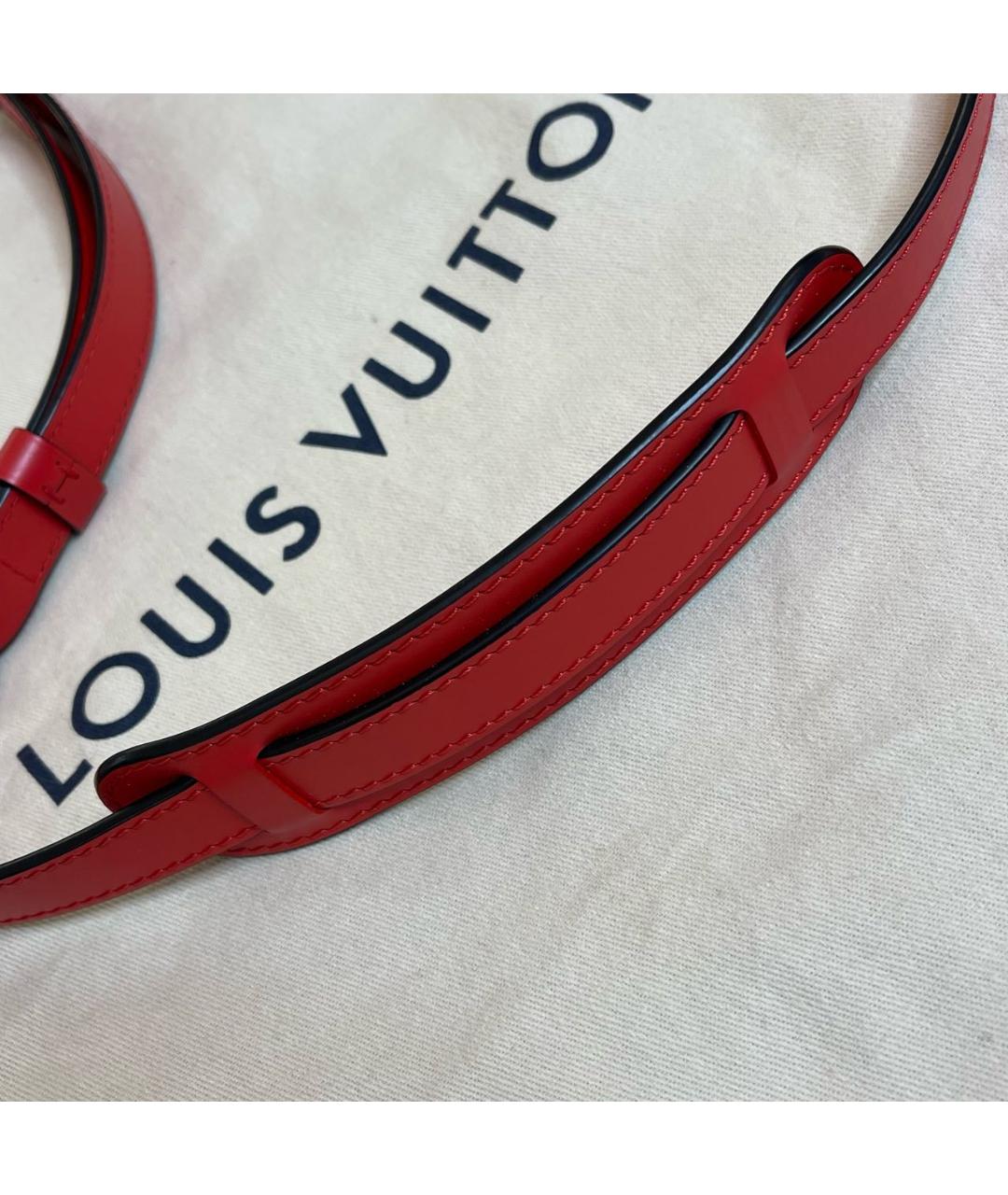LOUIS VUITTON Красная сумка через плечо, фото 8