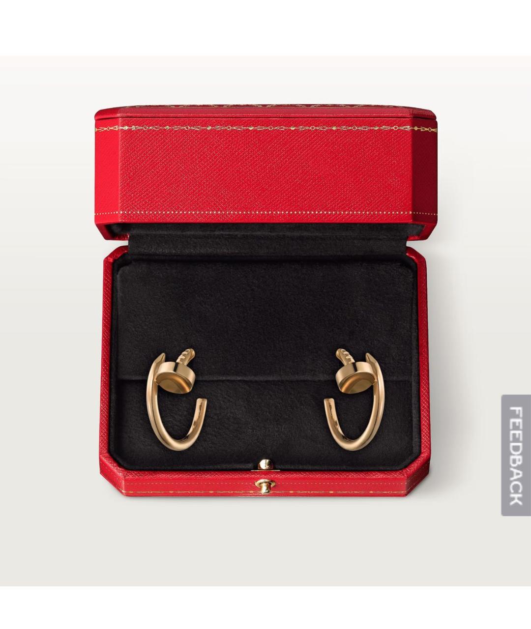 CARTIER Желтые серьги из желтого золота, фото 3