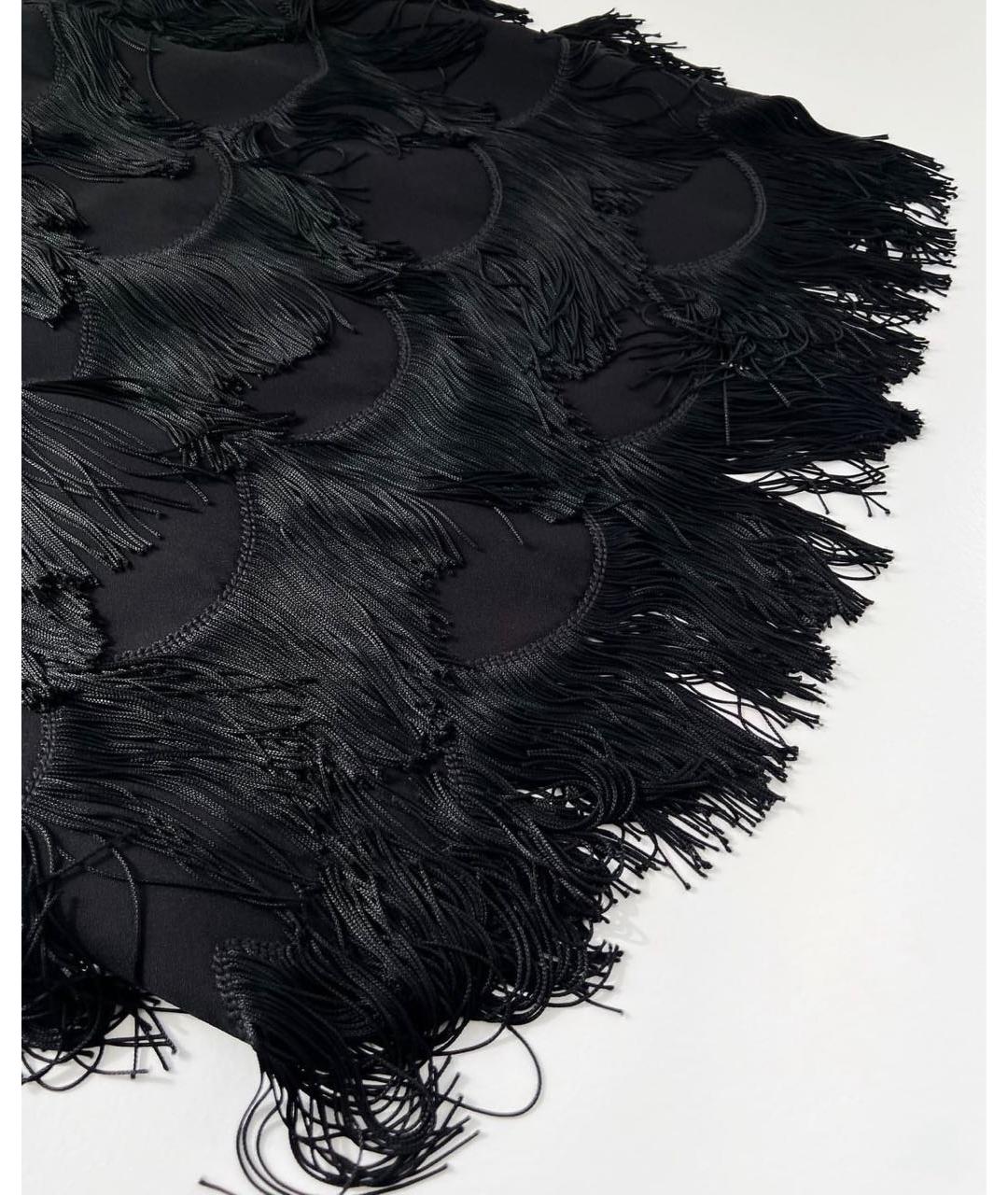 MARC JACOBS Черное вискозное коктейльное платье, фото 4