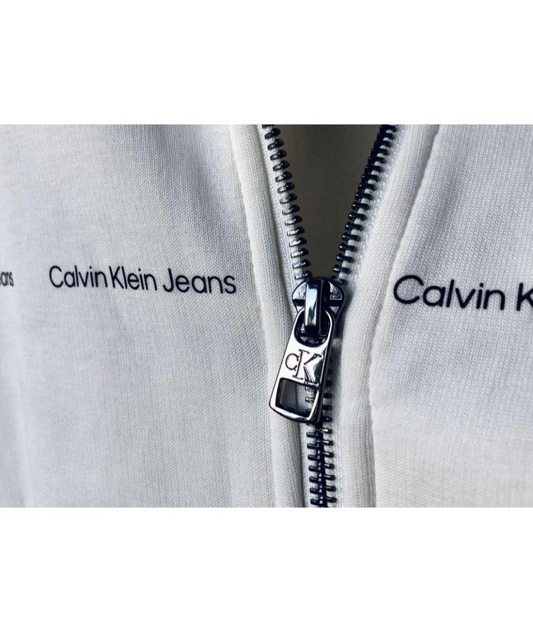 CALVIN KLEIN Белый хлопко-эластановый спортивные костюмы, фото 8