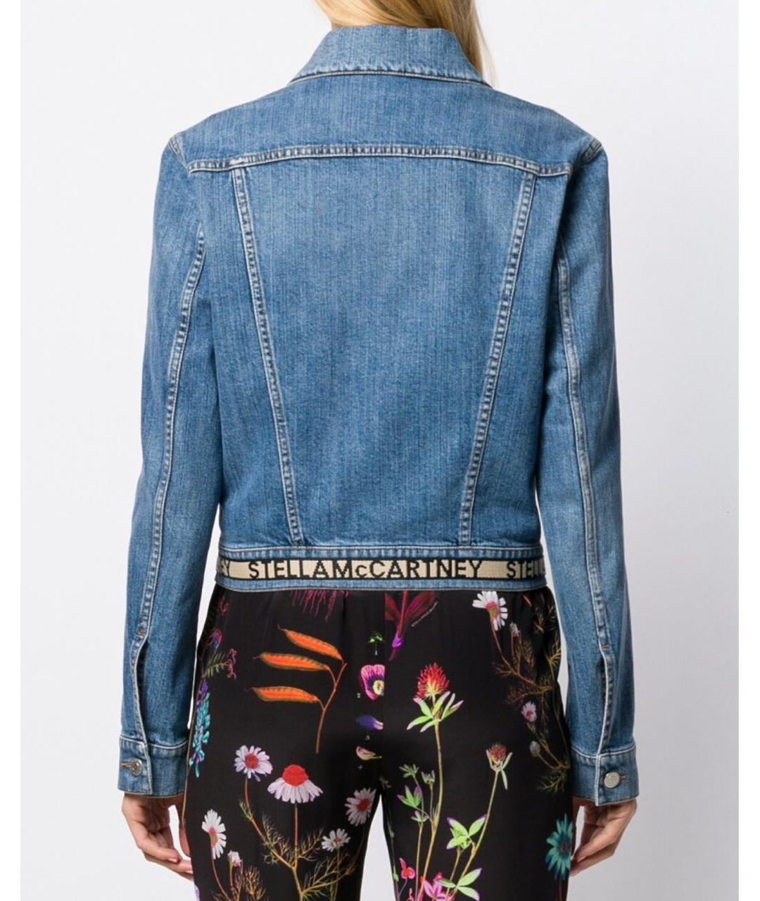 STELLA MCCARTNEY Синяя деним куртка, фото 2