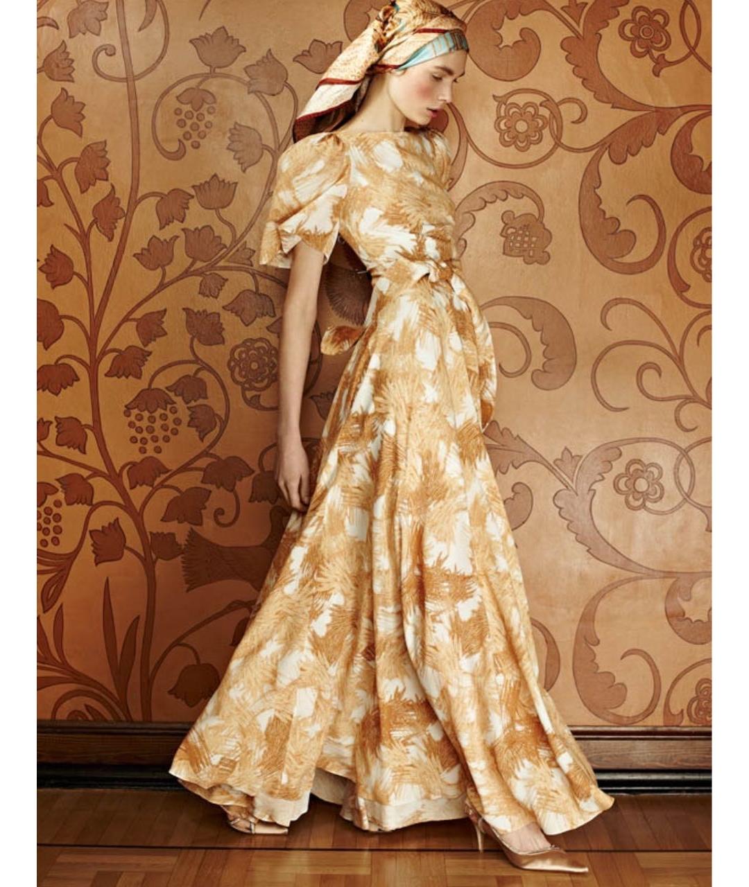 A LA RUSSE Желтое вечернее платье, фото 5