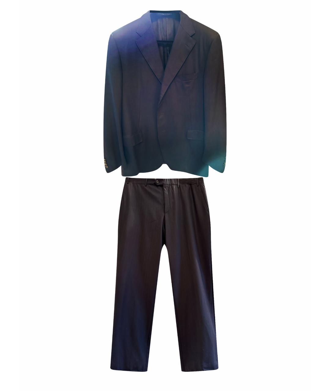CORNELIANI Темно-синий классический костюм, фото 1