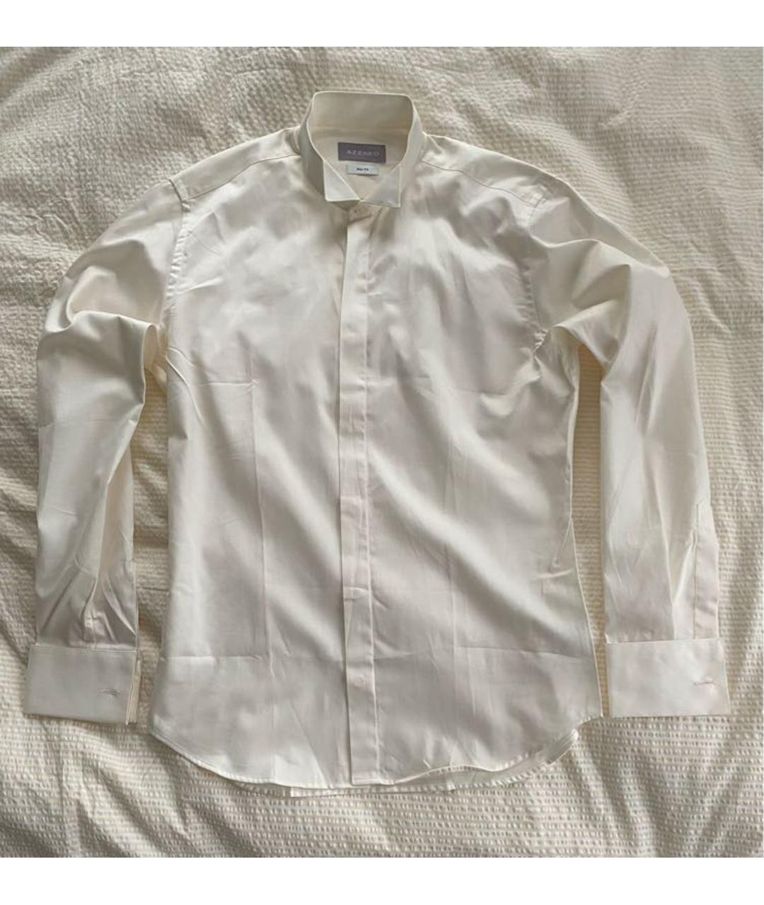 AZZARO Хлопковая классическая рубашка, фото 6