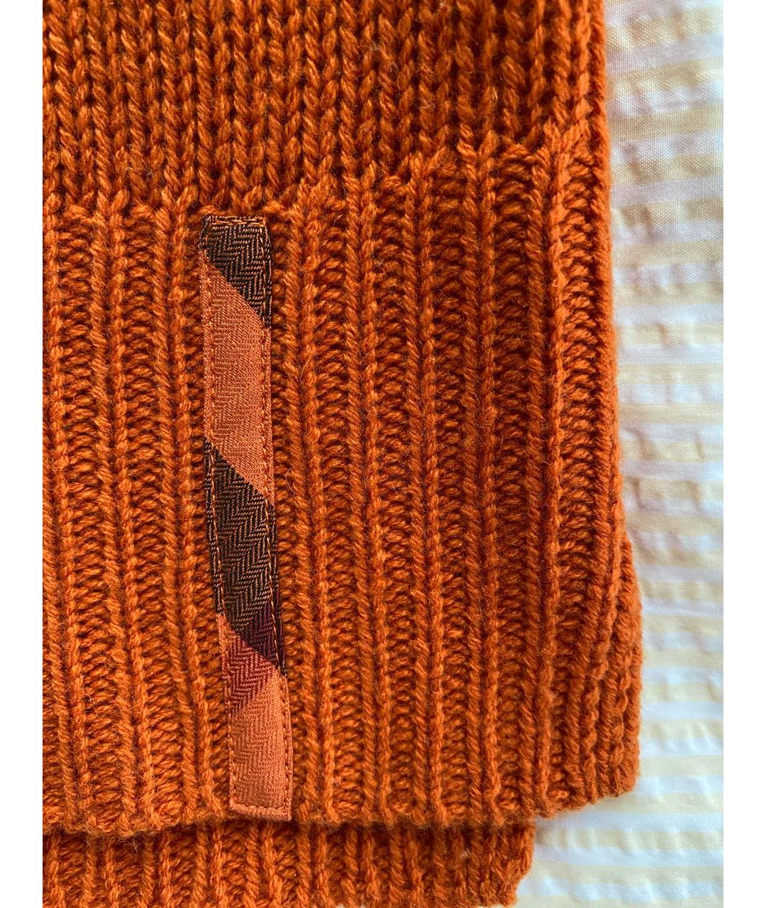 BURBERRY Оранжевый джемпер / свитер, фото 3