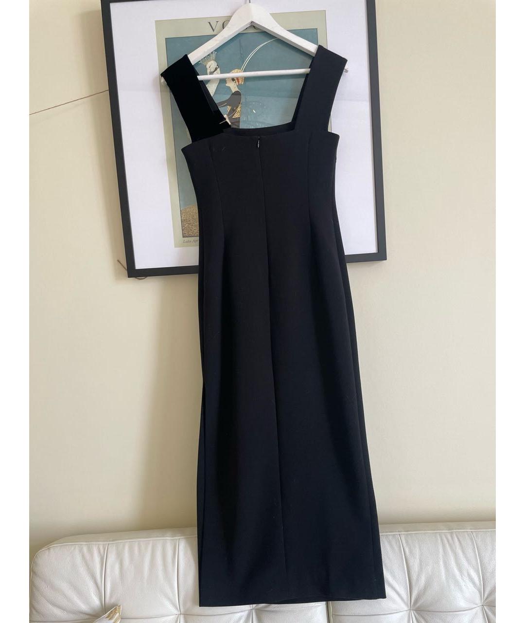 12 STOREEZ Черное вискозное коктейльное платье, фото 2