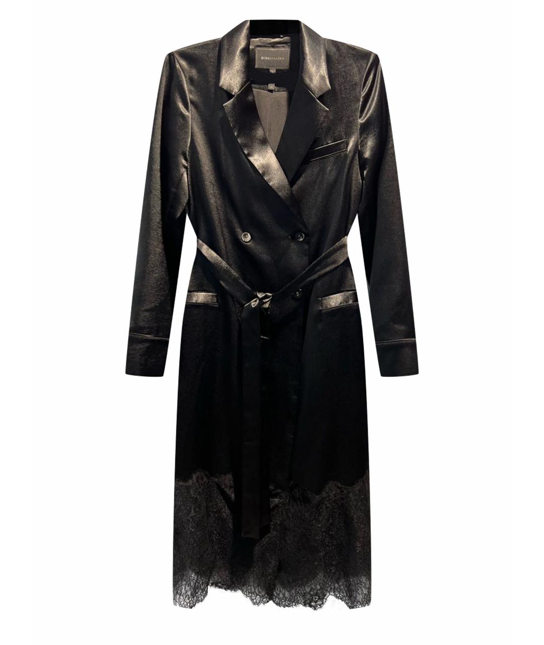 BCBG MAXAZRIA Черное полиэстеровое платье, фото 1