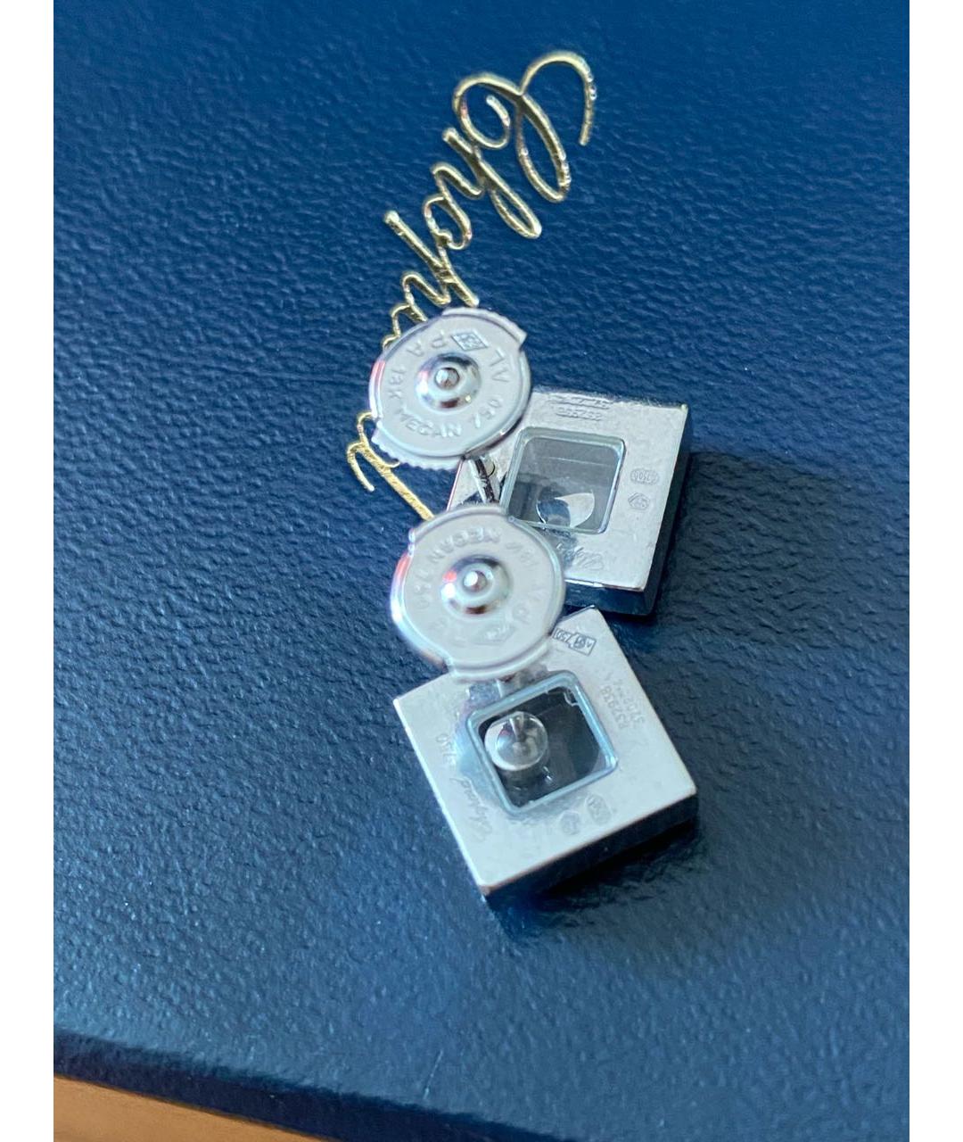 CHOPARD Белые серьги из белого золота, фото 5