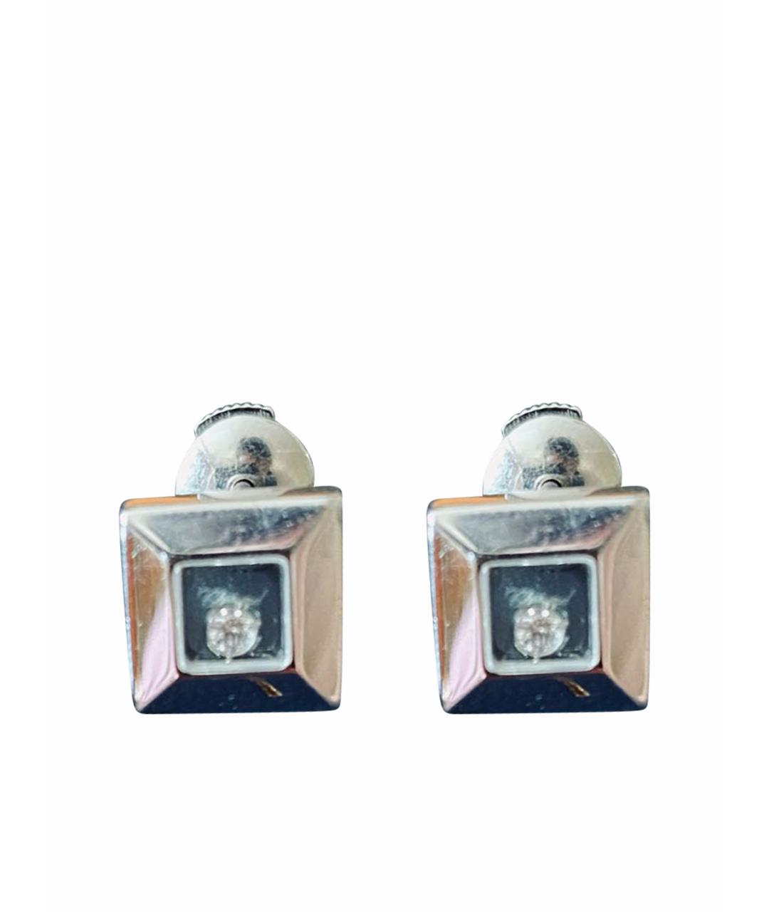 CHOPARD Белые серьги из белого золота, фото 1