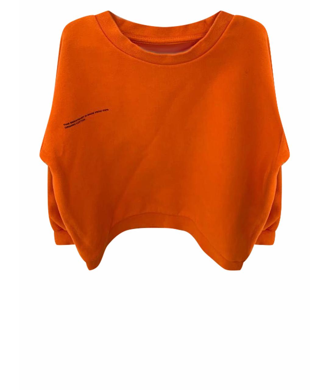 THE PANGAIA Оранжевый хлопковый футболка / топ, фото 1