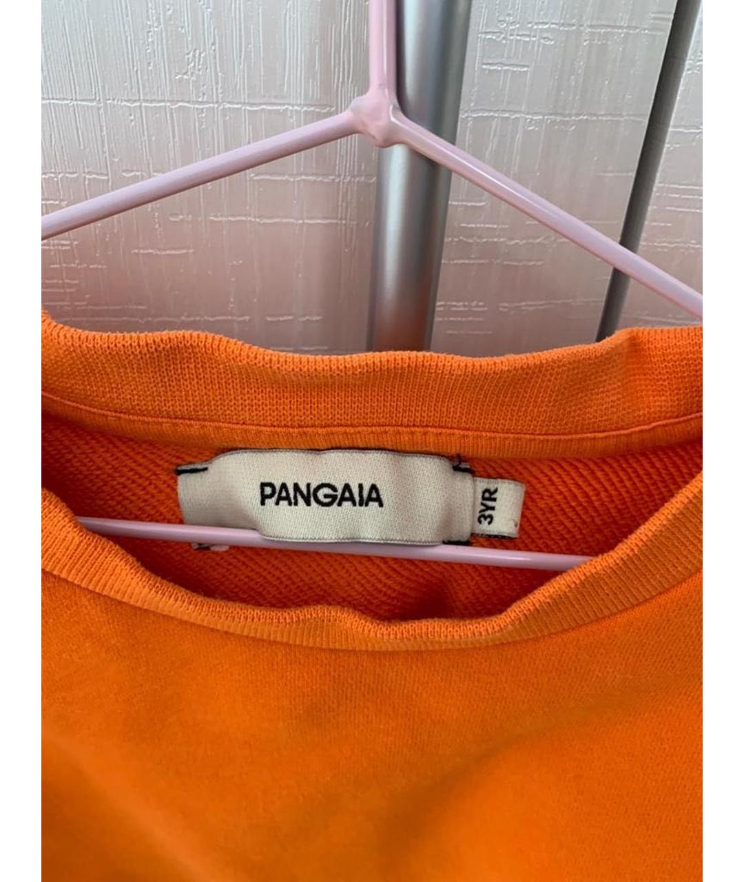 THE PANGAIA Оранжевый хлопковый футболка / топ, фото 3
