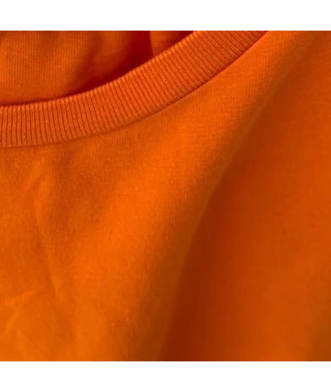 THE PANGAIA Оранжевый хлопковый футболка / топ, фото 4