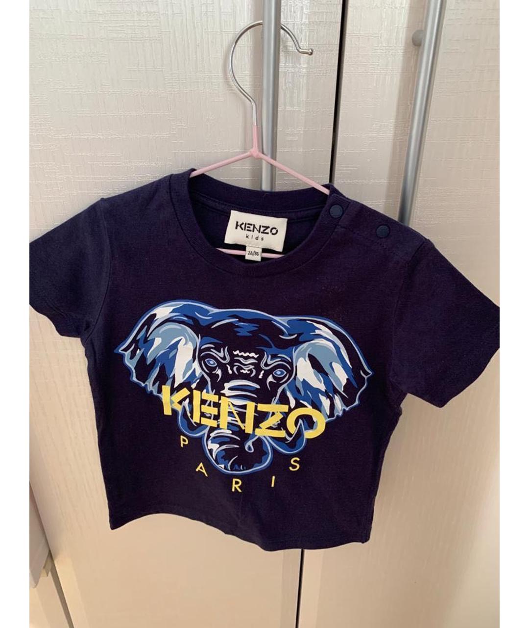 KENZO KIDS Хлопковый футболка / топ, фото 1