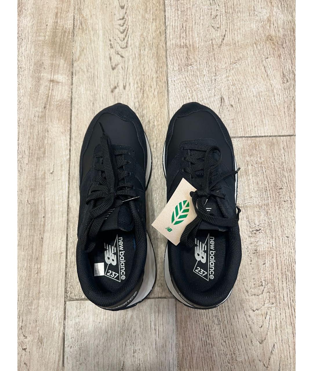 NEW BALANCE Черные замшевые кроссовки, фото 3