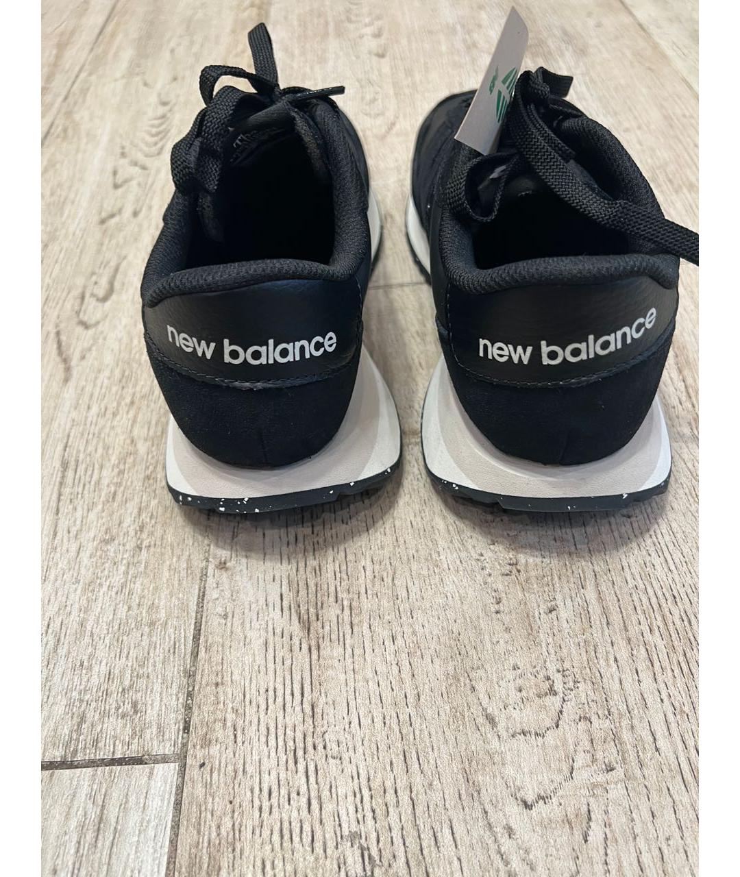 NEW BALANCE Черные замшевые кроссовки, фото 4
