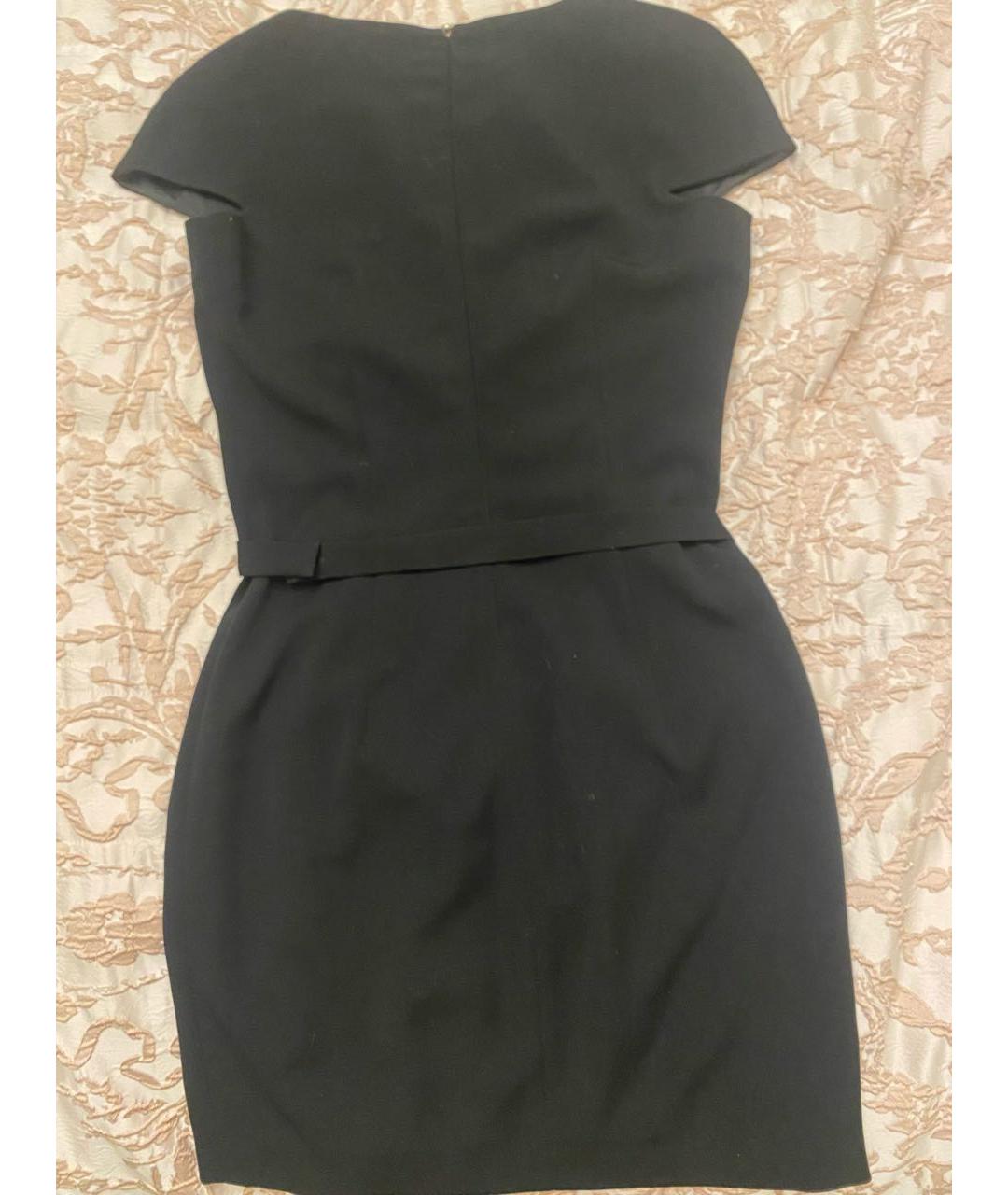 JUST CAVALLI Черное полиэстеровое коктейльное платье, фото 2