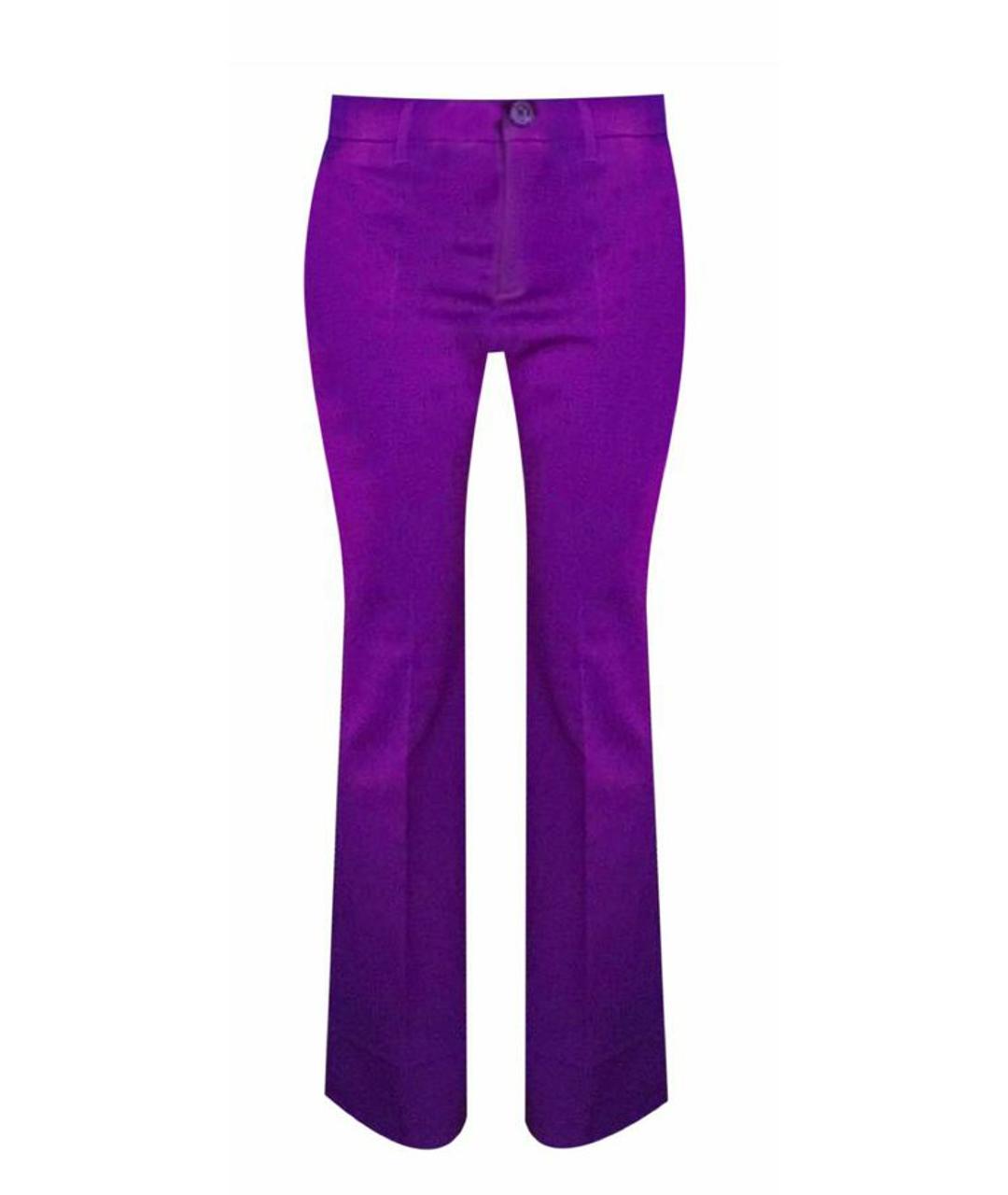 GUCCI Фиолетовые брюки узкие, фото 9