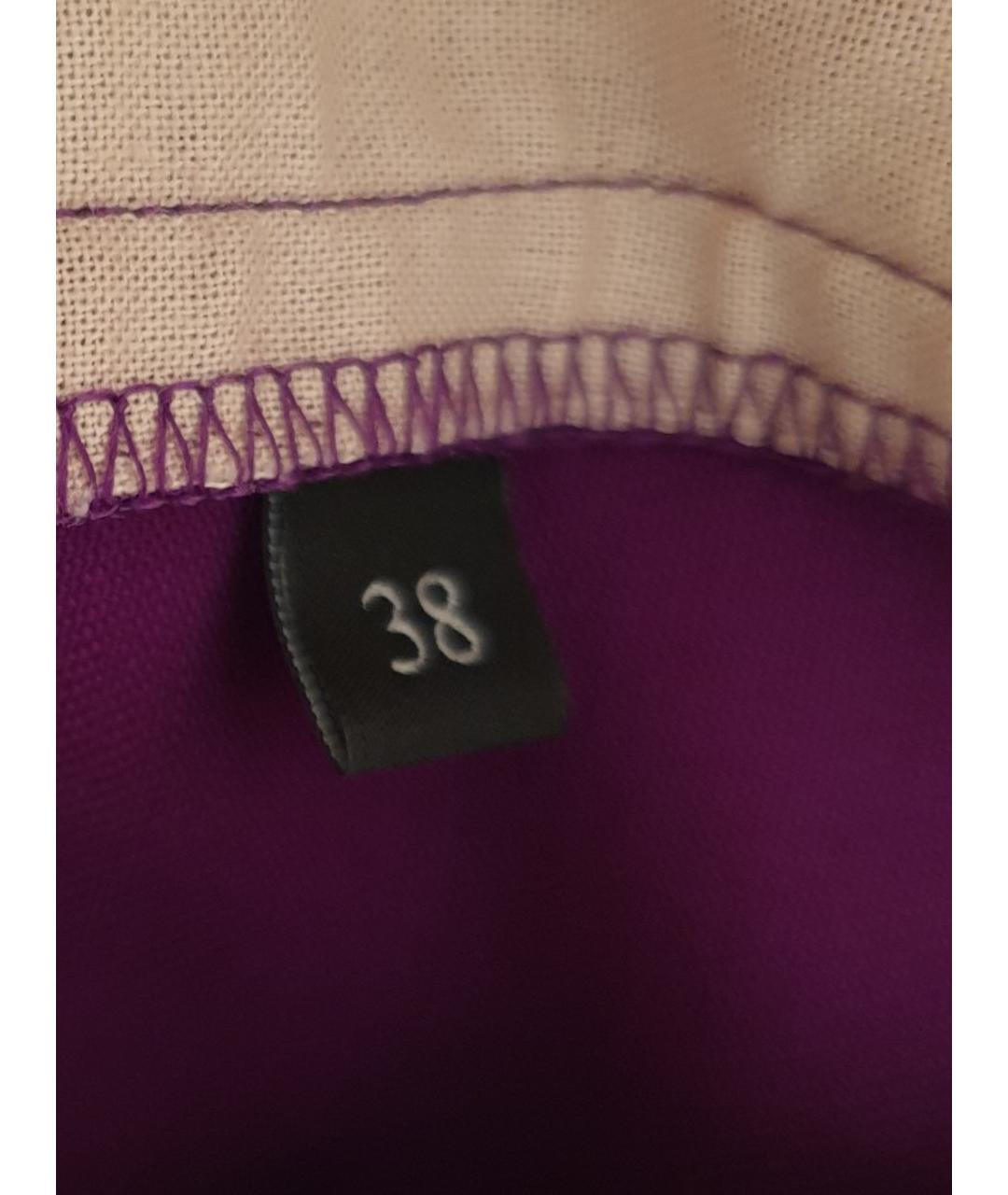 GUCCI Фиолетовые брюки узкие, фото 4