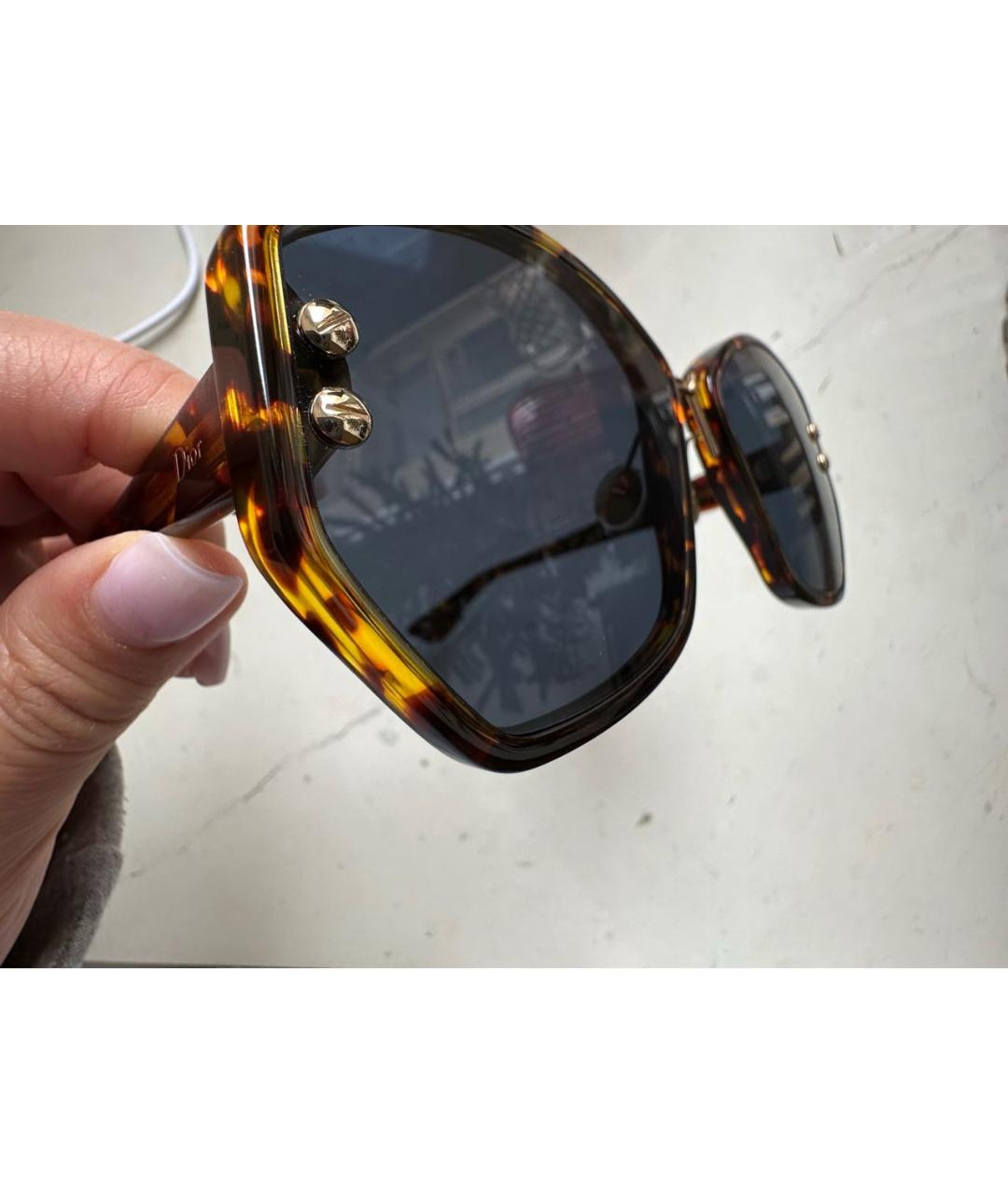 CHRISTIAN DIOR PRE-OWNED Пластиковые солнцезащитные очки, фото 5