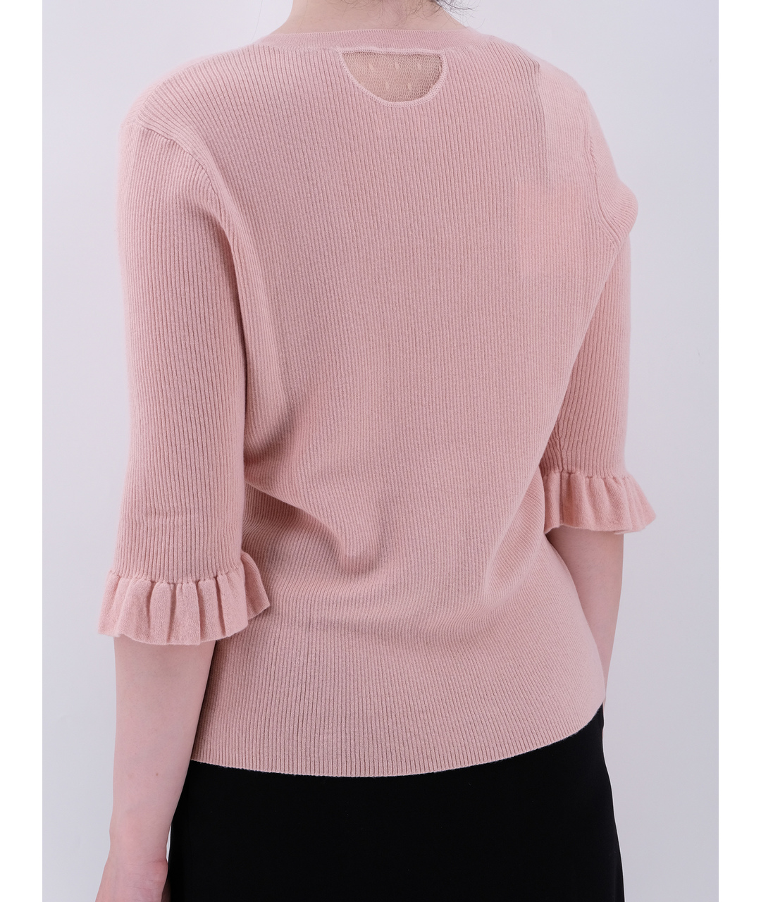RED VALENTINO Розовый джемпер / свитер, фото 3