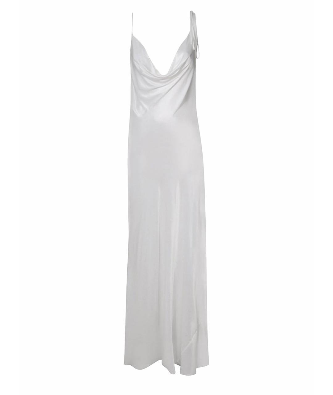 RAT&BOA Белое вискозное вечернее платье, фото 1