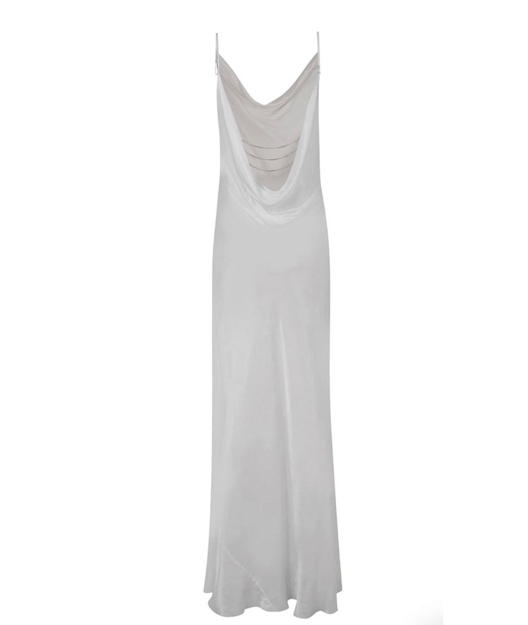 RAT&BOA Белое вискозное вечернее платье, фото 2