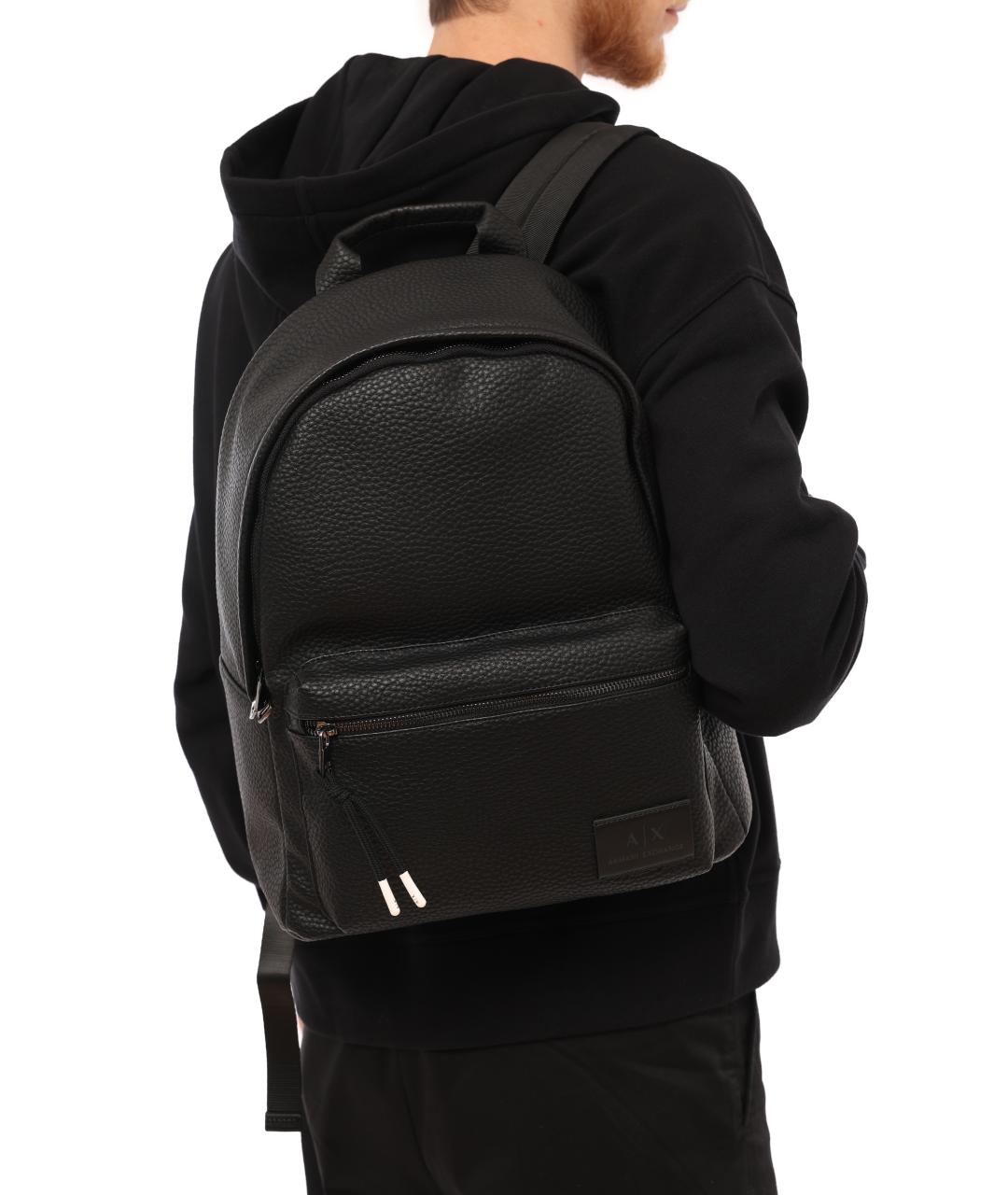 ARMANI EXCHANGE Черный рюкзак, фото 3