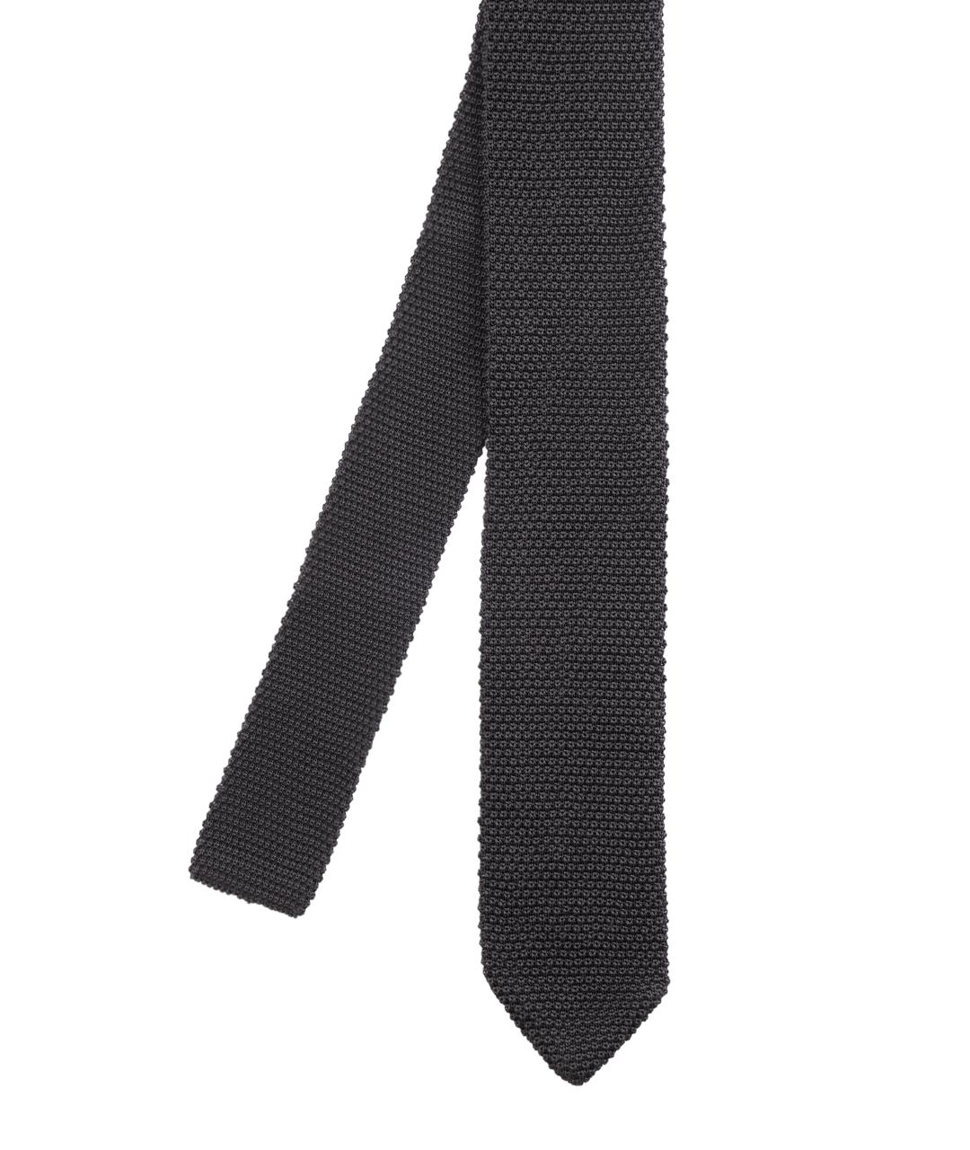 EMPORIO ARMANI Серый галстук, фото 2