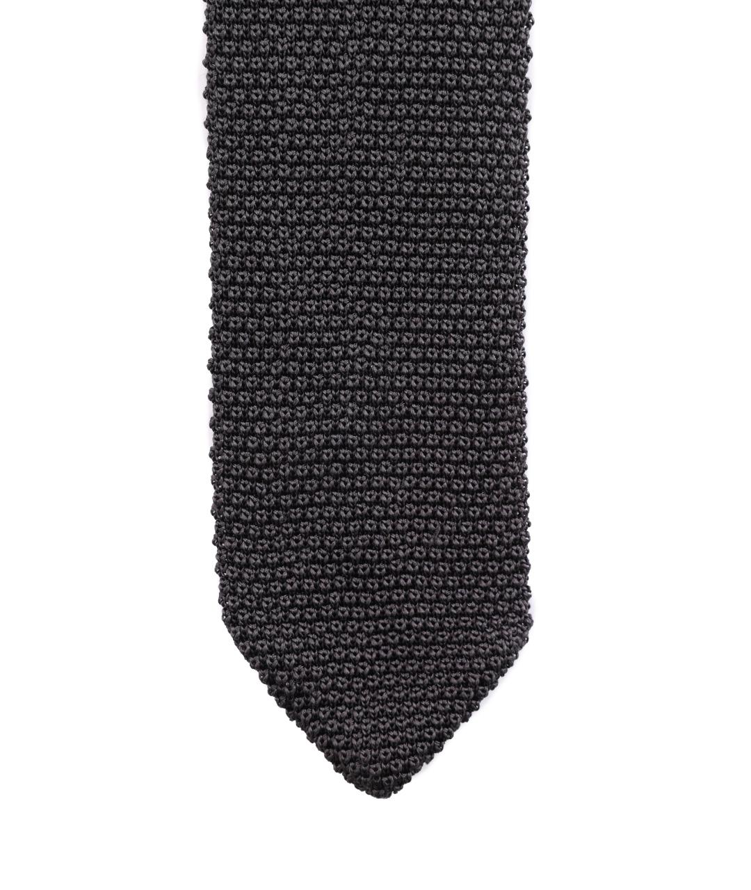 EMPORIO ARMANI Серый галстук, фото 3