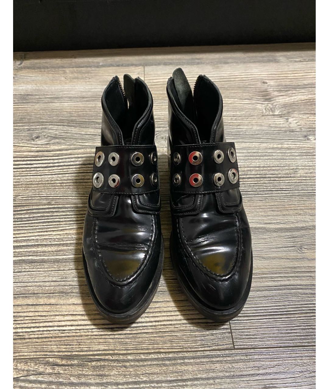 SANDRO Черные ботинки из лакированной кожи, фото 2